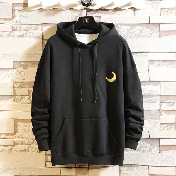fall 2020 new hooded sweater men's long sleeve casual trend student large loose embroidery sportswear, Gray
fall 2020 new hooded sweater men's long sleeve casual trend student large loose embroidery sportswear, Gray