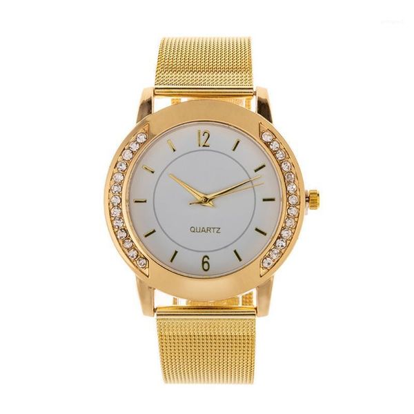 wristwatches women's watch luxury gold crystal fashion women golden stainless steel analog quartz wrist bracelet 201, Slivery;brown
wristwatches women's watch luxury gold crystal fashion women golden stainless steel analog quartz wrist bracelet 201, Slivery;brown