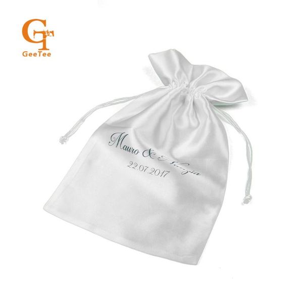 custom name and date wedding merry gift favor satin packaging bag, personality party favor draw string packing silk packing bags
custom name and date wedding merry gift favor satin packaging bag, personality party favor draw string packing silk packing bags