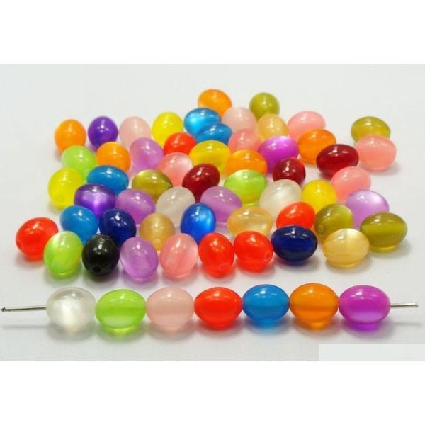 200pcs mixed color acrylic cats eye oval beads spaced beads 8x10mm diy jewelry tvvlv, Bronze;silver
200pcs mixed color acrylic cats eye oval beads spaced beads 8x10mm diy jewelry tvvlv, Bronze;silver