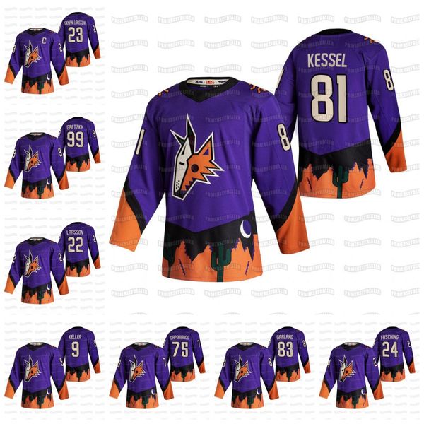 81 phil kessel arizona coyotes 2021 reverse retro oliver ekman-larsson clayton keller johan larsson derek stepan wayne gretzky jersey, Black;red
81 phil kessel arizona coyotes 2021 reverse retro oliver ekman-larsson clayton keller johan larsson derek stepan wayne gretzky jersey, Black;red