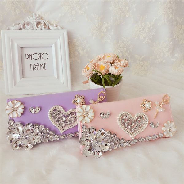 luxury crystal wallets purses floral handbags holder night of marriage card sweet girl leather purse present ladies f6uz, Red;black
luxury crystal wallets purses floral handbags holder night of marriage card sweet girl leather purse present ladies f6uz, Red;black