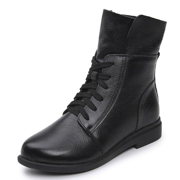 fashion cow genuine leather women ankle boots square heel short boots lady lace up motorcycle black red booties mujer 2021
fashion cow genuine leather women ankle boots square heel short boots lady lace up motorcycle black red booties mujer 2021