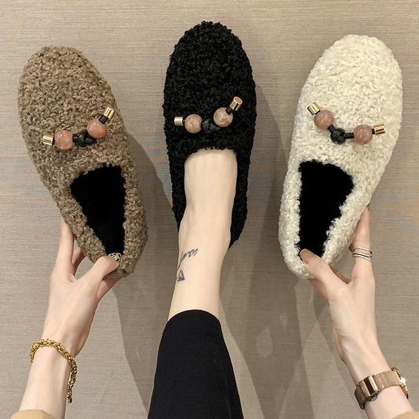 loafers fur slip on shoes for women soft casual female sneakers modis round toe flats slip-on comfortable winter moccasin 2020, Black
loafers fur slip on shoes for women soft casual female sneakers modis round toe flats slip-on comfortable winter moccasin 2020, Black