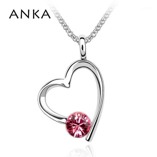 heart crystal necklace perfect package allergy rhodium plated crystals from austrian #779471, Silver
heart crystal necklace perfect package allergy rhodium plated crystals from austrian #779471, Silver