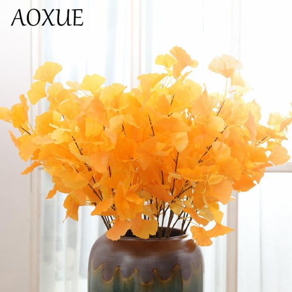 decorative flowers & wreaths fake leaves 3 branches ginkgo biloba long simulation plants home wedding decoration ornaments silk flower arran
decorative flowers & wreaths fake leaves 3 branches ginkgo biloba long simulation plants home wedding decoration ornaments silk flower arran