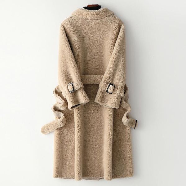 shearing sheep winter fur coat female wool jacket korean thick long women's fur coats+belt elegant women clothes 2020 s+belt1, Black
shearing sheep winter fur coat female wool jacket korean thick long women's fur coats+belt elegant women clothes 2020 s+belt1, Black