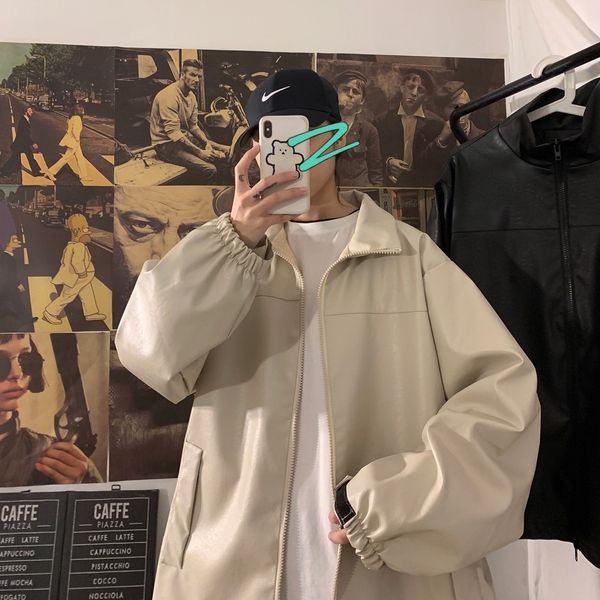 2021 new spring tooling korean fashion casual jacket men, Black;brown
2021 new spring tooling korean fashion casual jacket men, Black;brown