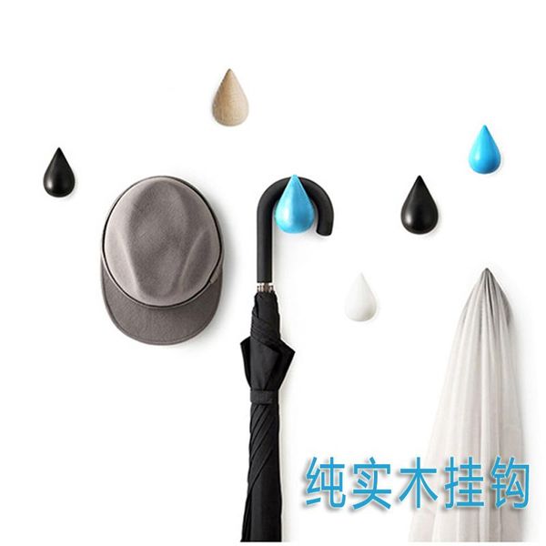 creative solid wood clothes and hats hook wall clothes hook wooden water droplets decorative hanging wall hall entrance hoo
creative solid wood clothes and hats hook wall clothes hook wooden water droplets decorative hanging wall hall entrance hoo