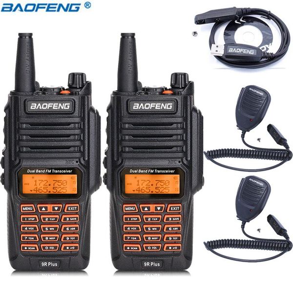 2pcs baofeng uv-9r plus 8w high power 2800mah battery uhf vhf dual band ip67+1programming+2speaker mic
2pcs baofeng uv-9r plus 8w high power 2800mah battery uhf vhf dual band ip67+1programming+2speaker mic