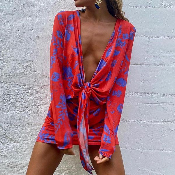 deat 2021 spring new arrivals long sleeve print skinny high waist slim v-neck print lace up women dress sg810, Black;gray
deat 2021 spring new arrivals long sleeve print skinny high waist slim v-neck print lace up women dress sg810, Black;gray