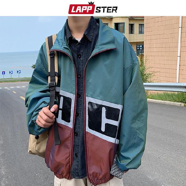 lappster streetwear men reflective patchwork jacket coat 2020 autumn mens hip hop windbreaker male korean fashion bomber jackets, Black;brown
lappster streetwear men reflective patchwork jacket coat 2020 autumn mens hip hop windbreaker male korean fashion bomber jackets, Black;brown