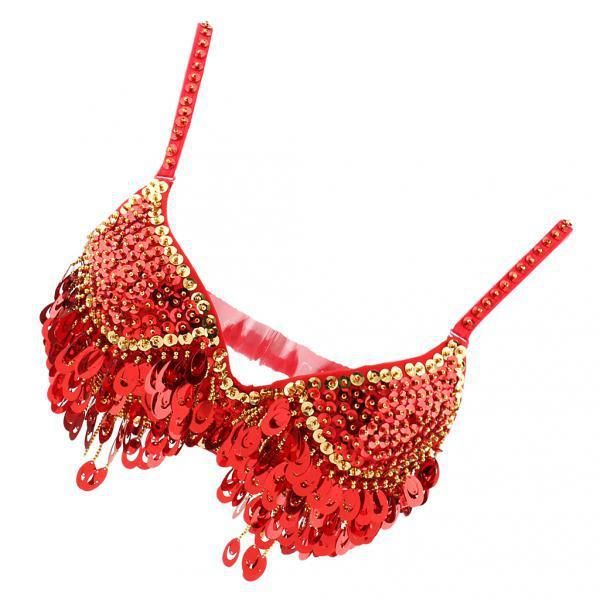 stage wear belly dance beaded bra sequins dancing singer costume tassels red, Black;red
stage wear belly dance beaded bra sequins dancing singer costume tassels red, Black;red
