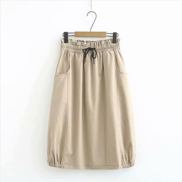 plus size elastic waist cotton women loose skirts 2020 new spring autumn casual ladies skirt female, Black
plus size elastic waist cotton women loose skirts 2020 new spring autumn casual ladies skirt female, Black