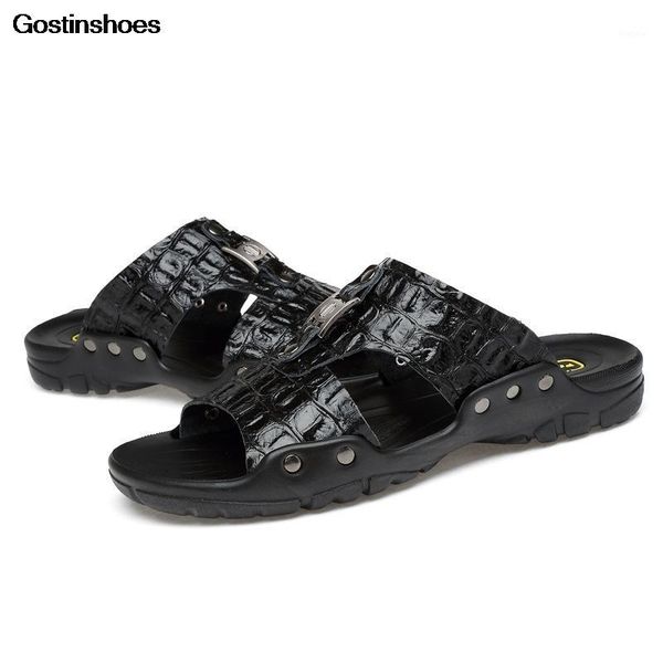 sandalia hombre zapatos hombre soft sole anti slip casual open toe sandalias cow leather sandals men1, Black
sandalia hombre zapatos hombre soft sole anti slip casual open toe sandalias cow leather sandals men1, Black