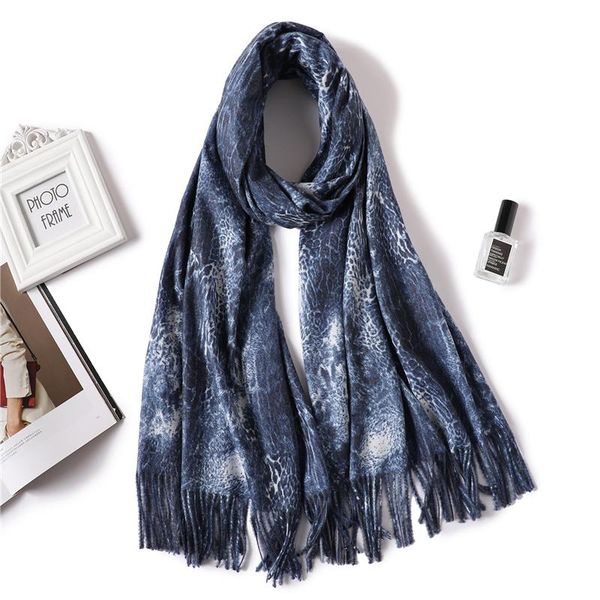 designer brand women scarf 2020 winter cashmere scarves for lady pashmina shawls and wraps neck head warm bandana leopard print bbyqtm, Blue;gray
designer brand women scarf 2020 winter cashmere scarves for lady pashmina shawls and wraps neck head warm bandana leopard print bbyqtm, Blue;gray