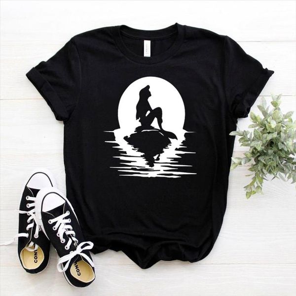 mermaid princess print women tshirt cotton hipster funny t shirt gift lady yong girl tee drop ship zy 461, White
mermaid princess print women tshirt cotton hipster funny t shirt gift lady yong girl tee drop ship zy 461, White