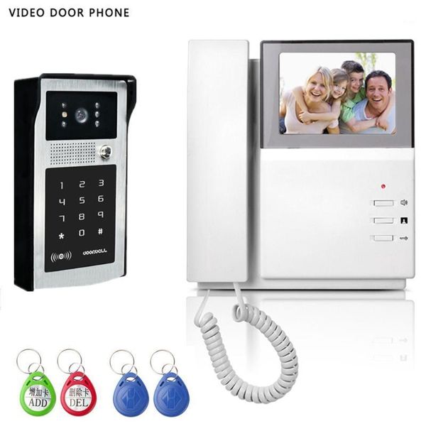 video door phones 4.3inch doorphone system visual intercom doorbell high definition monitor id card& password unlock waterproof camera1
video door phones 4.3inch doorphone system visual intercom doorbell high definition monitor id card& password unlock waterproof camera1