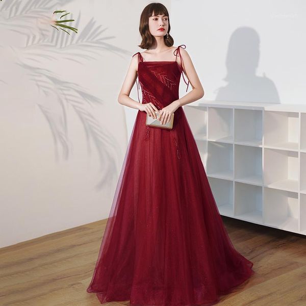 party dresses spaghetti strap square collar evening dress elegant a-line floor-length simple sequins tulle woman formal gown a4921, White;black
party dresses spaghetti strap square collar evening dress elegant a-line floor-length simple sequins tulle woman formal gown a4921, White;black
