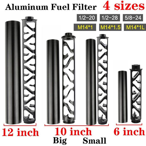 4 style aluminum fuel filter solvent trap for napa 4003 wix 24003 with 1/2-20 1/2-28 5/8-24 m14x1 m14x1l m14x1.5 m24x1.5 m15x1
4 style aluminum fuel filter solvent trap for napa 4003 wix 24003 with 1/2-20 1/2-28 5/8-24 m14x1 m14x1l m14x1.5 m24x1.5 m15x1