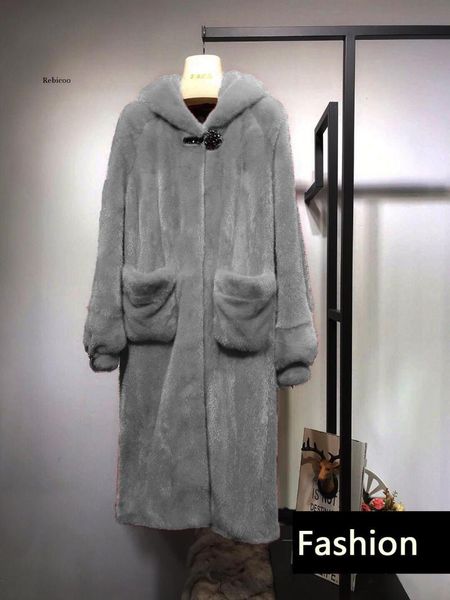 women's fur & faux plus size coat winter women thick warm x-long jacket female fluffy loose parkas, Black
women's fur & faux plus size coat winter women thick warm x-long jacket female fluffy loose parkas, Black