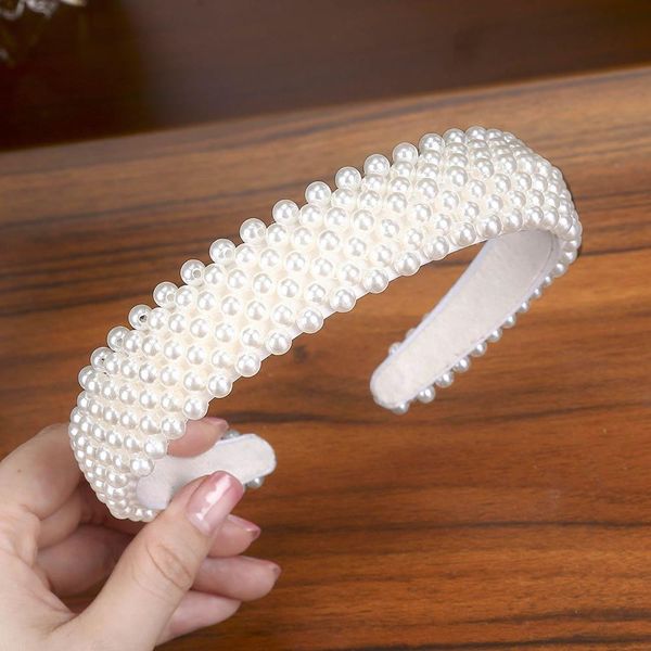 levao big pearl headband for women elegant white pearl wedding party hair accessories bridal headwear hairband head hoop h sqcvoi, Black;brown
levao big pearl headband for women elegant white pearl wedding party hair accessories bridal headwear hairband head hoop h sqcvoi, Black;brown