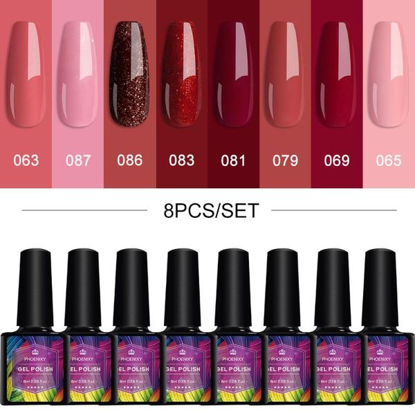 nail gel 8/10/20pcs soak off uv led varnish polish set colorful glitter shiny effect kits manicure, Red;pink
nail gel 8/10/20pcs soak off uv led varnish polish set colorful glitter shiny effect kits manicure, Red;pink