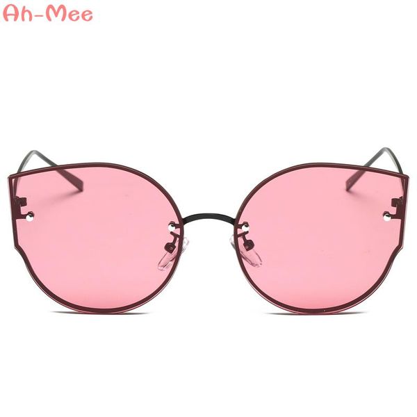 sunglasses fashion rimless women brand designer flat sun glasses female glasse mirror lens sunglass for male eyewear uv400, White;black
sunglasses fashion rimless women brand designer flat sun glasses female glasse mirror lens sunglass for male eyewear uv400, White;black