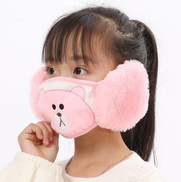 factory 2 in 1 face mask cartoon bear cover plush ear protective thick warm kids mouth masks winter mouth-muffle earflap
factory 2 in 1 face mask cartoon bear cover plush ear protective thick warm kids mouth masks winter mouth-muffle earflap
