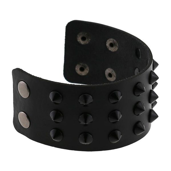 spikes rivet stud wide cuff leather punk gothic rock bangle bracelet fashion pu leather bracelet women men jllquw, White
spikes rivet stud wide cuff leather punk gothic rock bangle bracelet fashion pu leather bracelet women men jllquw, White