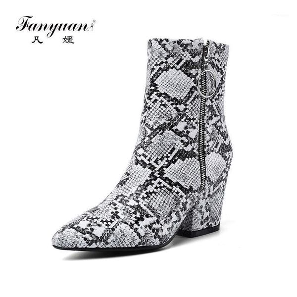 boots fanyuan2021 arrival women ankle zipper pointed toe autumn winter snake high heels party dress shoes woman1, Black
boots fanyuan2021 arrival women ankle zipper pointed toe autumn winter snake high heels party dress shoes woman1, Black