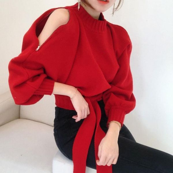 women's sweaters casual fashion streetwear autumn comfortable zipper cut out long sleeve evening party knitted sweater female1, White;black
women's sweaters casual fashion streetwear autumn comfortable zipper cut out long sleeve evening party knitted sweater female1, White;black