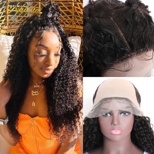 nadula lace part wig 18"20inch culry human hair wig three part preplucked hairline culry virgin human hair 150% density, Black;brown
nadula lace part wig 18"20inch culry human hair wig three part preplucked hairline culry virgin human hair 150% density, Black;brown