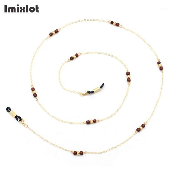 1pc fashion womens gold eyeglass chains metal sunglasses cords frosted beaded glasses chain eyewears cord holder neck strap rope1, Silver
1pc fashion womens gold eyeglass chains metal sunglasses cords frosted beaded glasses chain eyewears cord holder neck strap rope1, Silver