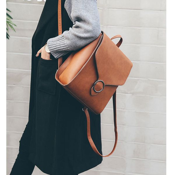 fashion pu leather backpack for women large capacity simple school bag for girls leisure shoulder travel bag for female rucksack c0125
fashion pu leather backpack for women large capacity simple school bag for girls leisure shoulder travel bag for female rucksack c0125