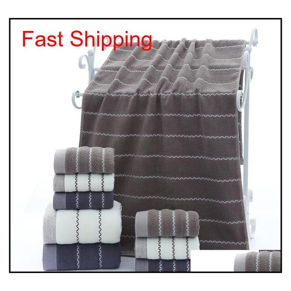 pure cotton 70*140cm large bath towel striped bath towel sent for men and women soft bathroom towel jllpkl mxyard 
pure cotton 70*140cm large bath towel striped bath towel sent for men and women soft bathroom towel jllpkl mxyard