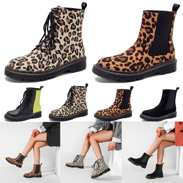 wholesale fashion womens boots balck leopard green color matching slip-on thick flat bottom winter boot lace-up booties designers size 35-40
wholesale fashion womens boots balck leopard green color matching slip-on thick flat bottom winter boot lace-up booties designers size 35-40