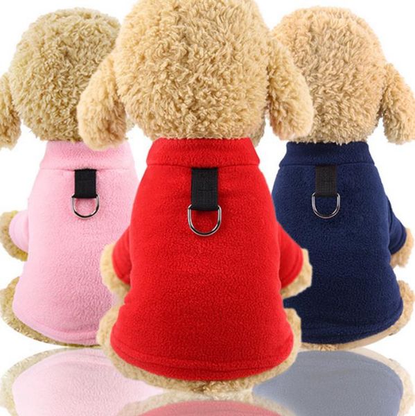 warm pet clothes fleece solid dog sweater winter small medium dogs pets coat d type buckle jackets pet supplies yg914
warm pet clothes fleece solid dog sweater winter small medium dogs pets coat d type buckle jackets pet supplies yg914