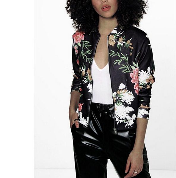 bomber jacket print flowers women jacket coat casual long sleeve jacket zipper autumn winter streetwear sukajan basic, Black;brown
bomber jacket print flowers women jacket coat casual long sleeve jacket zipper autumn winter streetwear sukajan basic, Black;brown