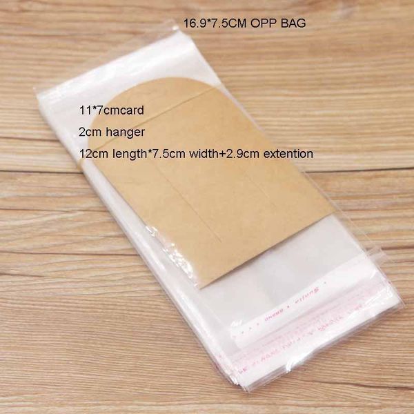 100pcs card oppbag different size transparent gift packaging opp bag seal protection jewelry paperboard waterproof package wmtieo xhhair
100pcs card oppbag different size transparent gift packaging opp bag seal protection jewelry paperboard waterproof package wmtieo xhhair