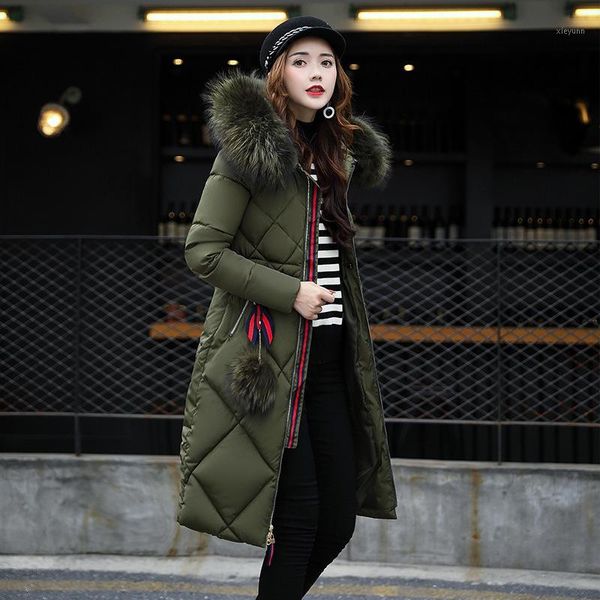 female long section korean version of the self-cultivation hooded down cotton pad large size winter coat female winter coats1, Black
female long section korean version of the self-cultivation hooded down cotton pad large size winter coat female winter coats1, Black
