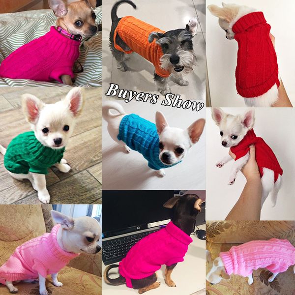 pet dog sweaters winter pet clothes for small dogs warm sweater coat outfit for cats clothes woolly soft dog t shirt jacket
pet dog sweaters winter pet clothes for small dogs warm sweater coat outfit for cats clothes woolly soft dog t shirt jacket
