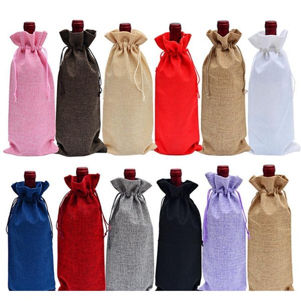 jute wine bottle covers champagne wine blind packaging gift bags christmas wedding dinner table decorate 16x36cm rra2052 rr9os
jute wine bottle covers champagne wine blind packaging gift bags christmas wedding dinner table decorate 16x36cm rra2052 rr9os