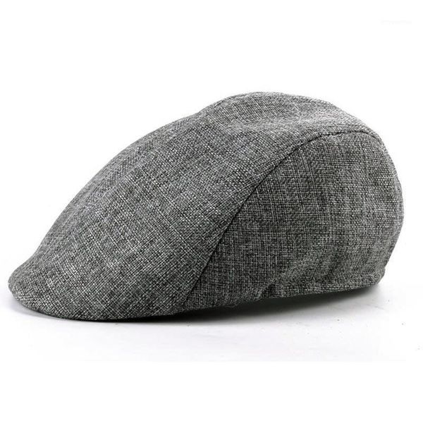newly spring summer men peaked cap cotton linen beret casual hat casquette caps1, Blue;gray
newly spring summer men peaked cap cotton linen beret casual hat casquette caps1, Blue;gray