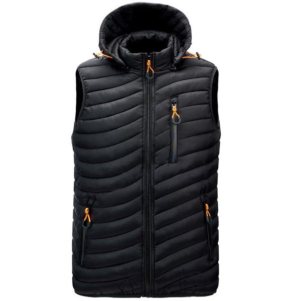 men's padded vest new hooded cotton vest jacket winter coats casual waistcoat sleeveless jackets male outwear windproof clothes, Black;white
men's padded vest new hooded cotton vest jacket winter coats casual waistcoat sleeveless jackets male outwear windproof clothes, Black;white