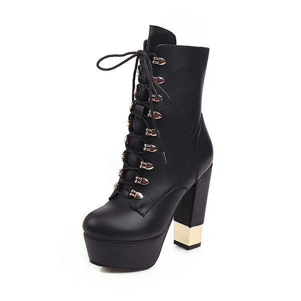 women's ankle more size 22-26.5cm super european and american high heels short stuffed boots winter yhyu, Black
women's ankle more size 22-26.5cm super european and american high heels short stuffed boots winter yhyu, Black