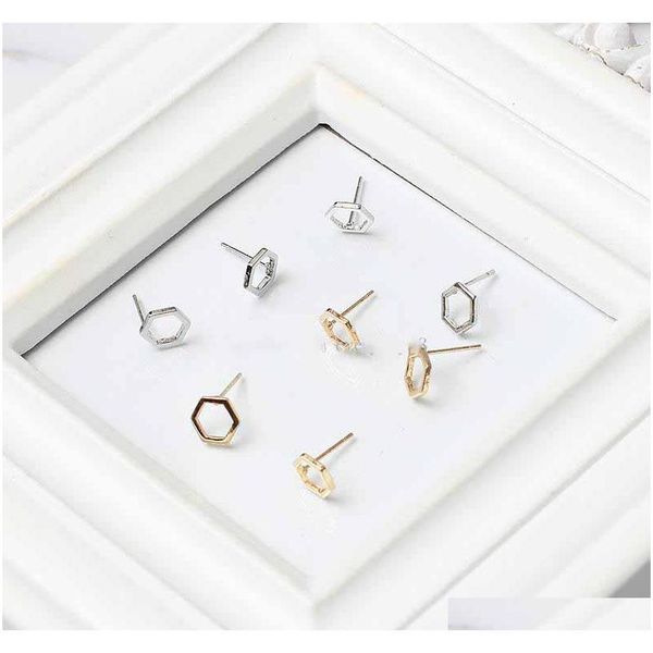 popular gold/silver plated geometric earrings tiny hexagon ear stud for wo sqczrq beauty888
popular gold/silver plated geometric earrings tiny hexagon ear stud for wo sqczrq beauty888
