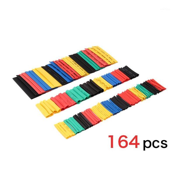 164pcs multicolor weatherproof heat shrink sleeving tubing tube assortment kit electrical connection electrical wire wrap cable1
164pcs multicolor weatherproof heat shrink sleeving tubing tube assortment kit electrical connection electrical wire wrap cable1