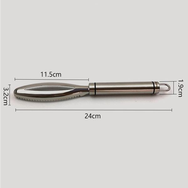 fish scale remover stainless steel sawtooth fish scaler fast scales peeling scrapper fish skin brush scraping fishing scale wmtzou
fish scale remover stainless steel sawtooth fish scaler fast scales peeling scrapper fish skin brush scraping fishing scale wmtzou