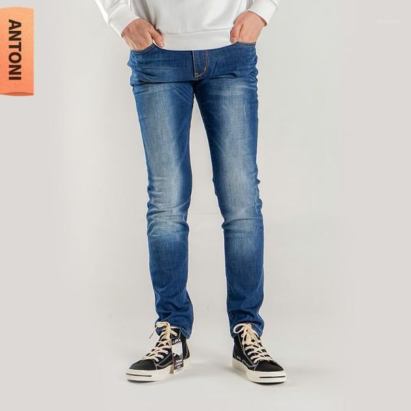 shabiqi 2020men's stretch jeans men elastic cotton denim pants loose fit trousers new brand menswear1, Blue
shabiqi 2020men's stretch jeans men elastic cotton denim pants loose fit trousers new brand menswear1, Blue